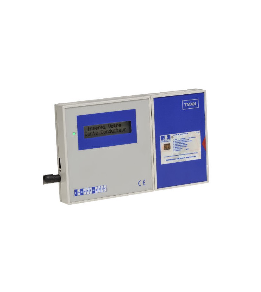 Boitier mural intérieur Lecteur Carte Conducteur TM401